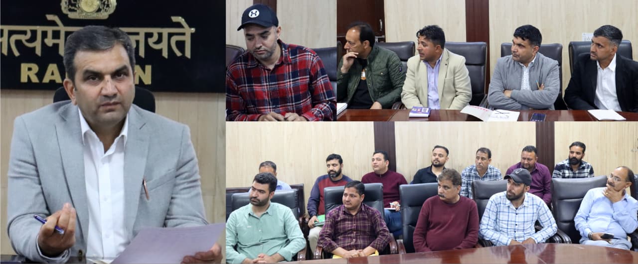DC Ramban reviews stock position of petroleum products, Ensures adequate supply across district
