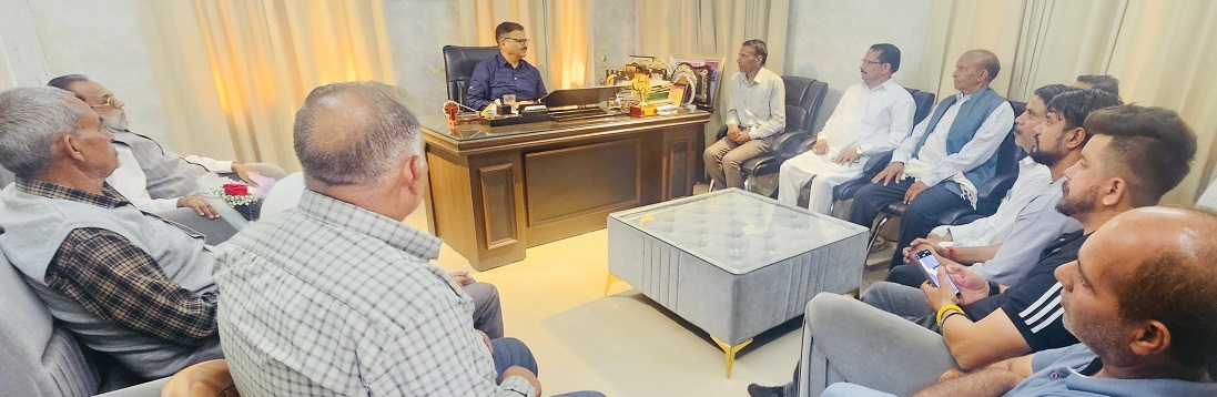 Delegations raise development issues with Javed Rana