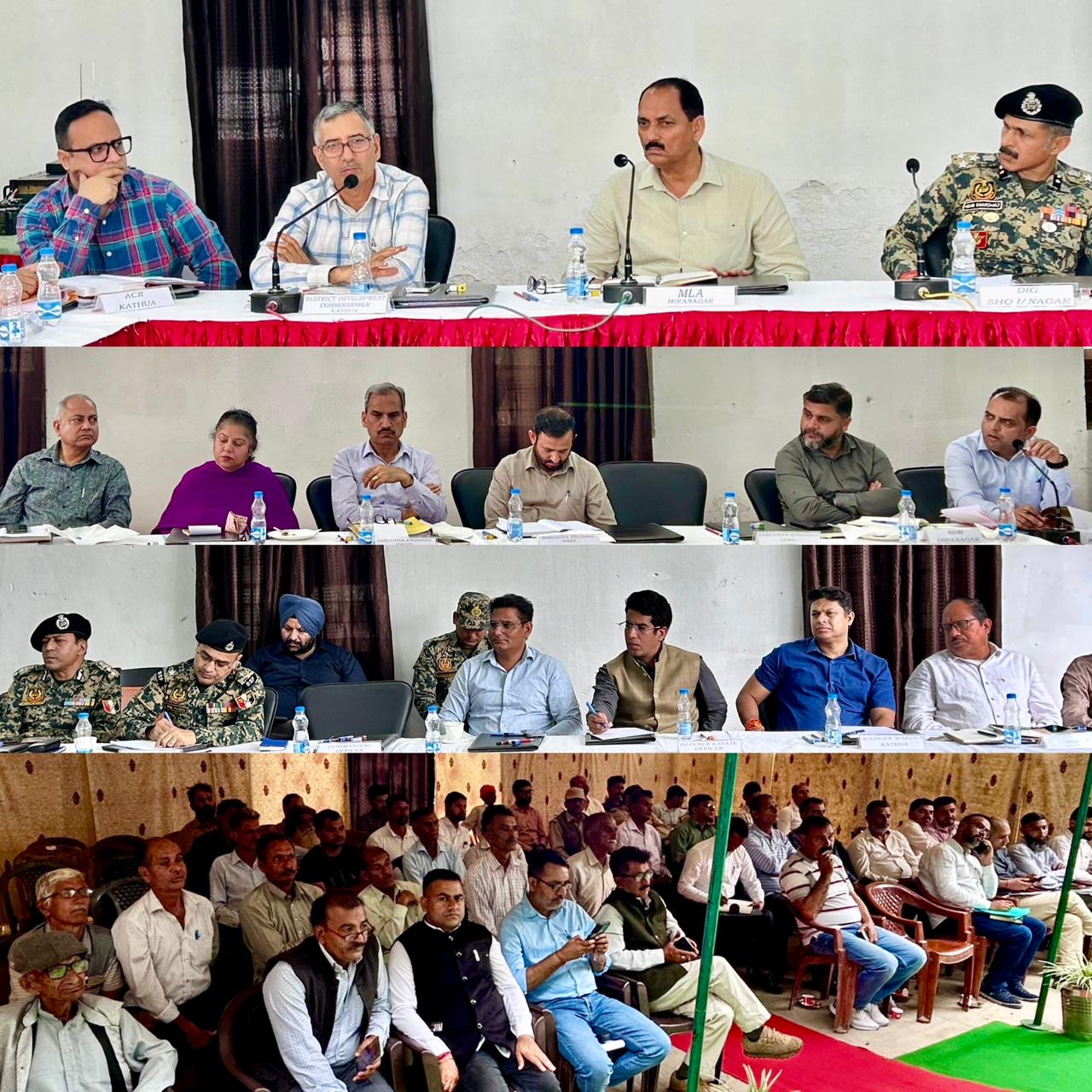 Kathua Admin holds public outreach camp at BOP Manyari to address issues of border residentsIssues of farmers residing along IB discussed in detail Kathua Admin holds public outreach camp at BOP Manyari to address issues of border residentsIssues of farmers residing along IB discussed in detail