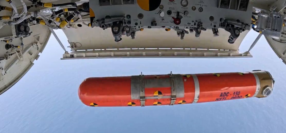 Defence Research & Development Organisation (DRDO) and the Indian Navy jointly conducted four successful in-flight release trials of the indigenous Air Droppable Container ‘ADC-150’ from the P8I aircraft off the coast of Goa between February 21 to March 01, 2026, at different extreme release conditions.