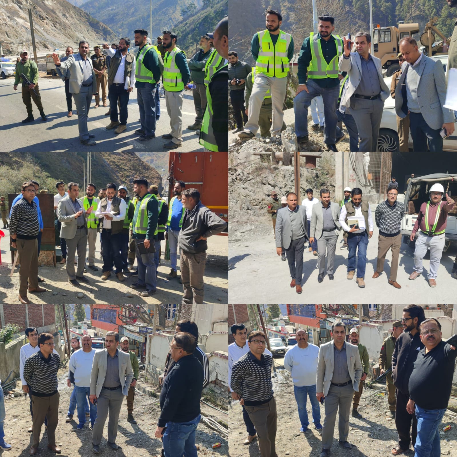 DC inspects NH-44 four-laning work from Nashri to Banihal, reviews development projects in Ramban town DC inspects NH-44 four-laning work from Nashri to Banihal, reviews development projects in Ramban town