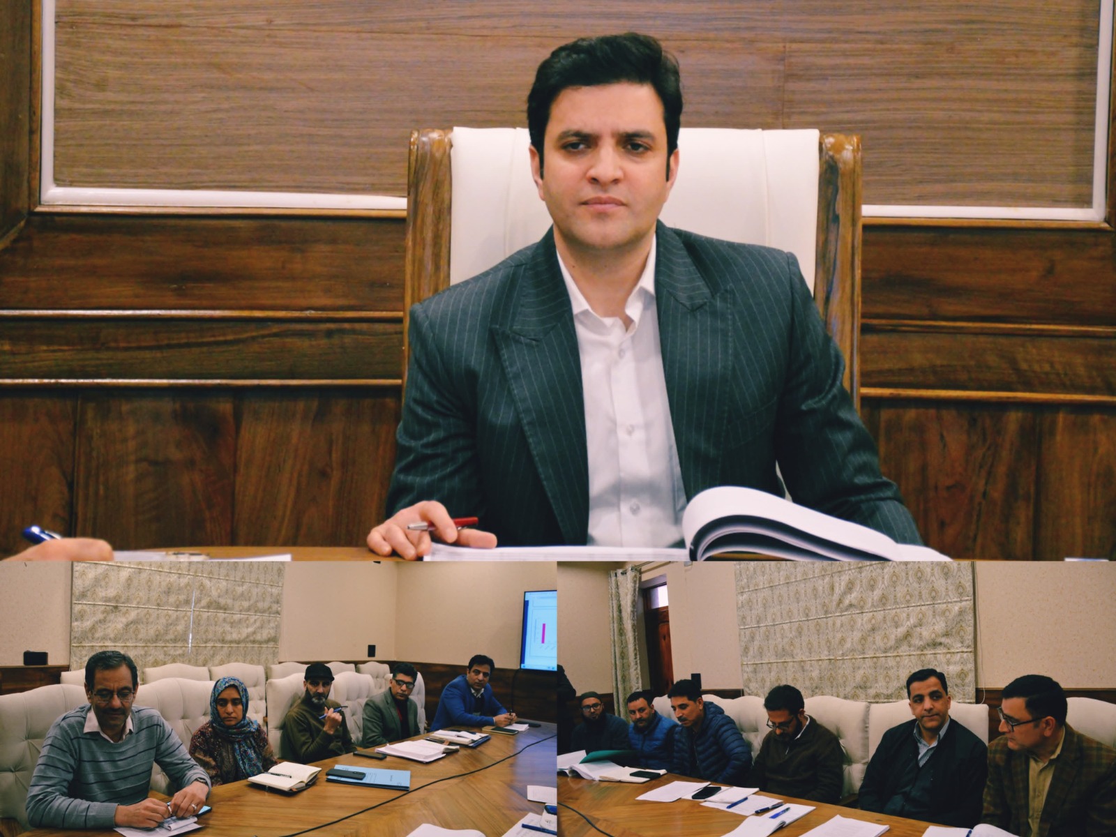 DC Budgam chairs DLIC Meeting, approves 382 Cases under Mission YUVA DC Budgam chairs DLIC Meeting, approves 382 Cases under Mission YUVA