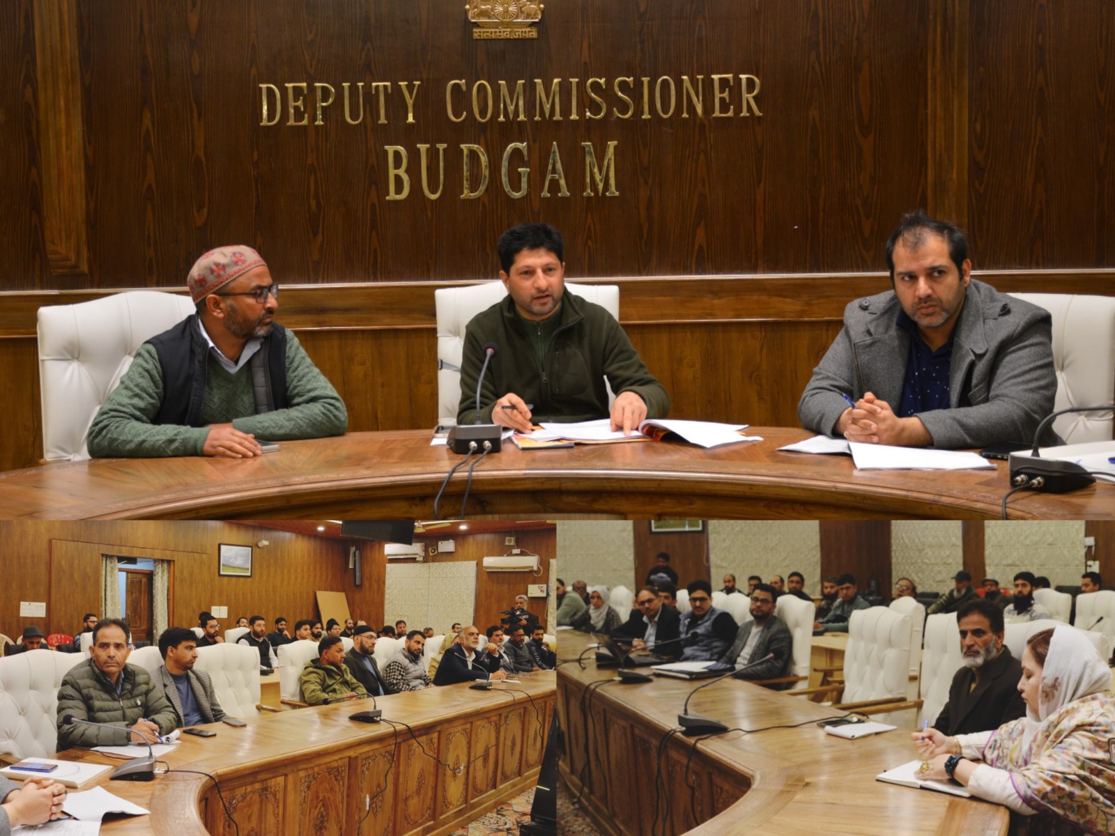 ADC Budgam holds meeting to finalize arrangements for Wildlife Guard examination by JKSSB
