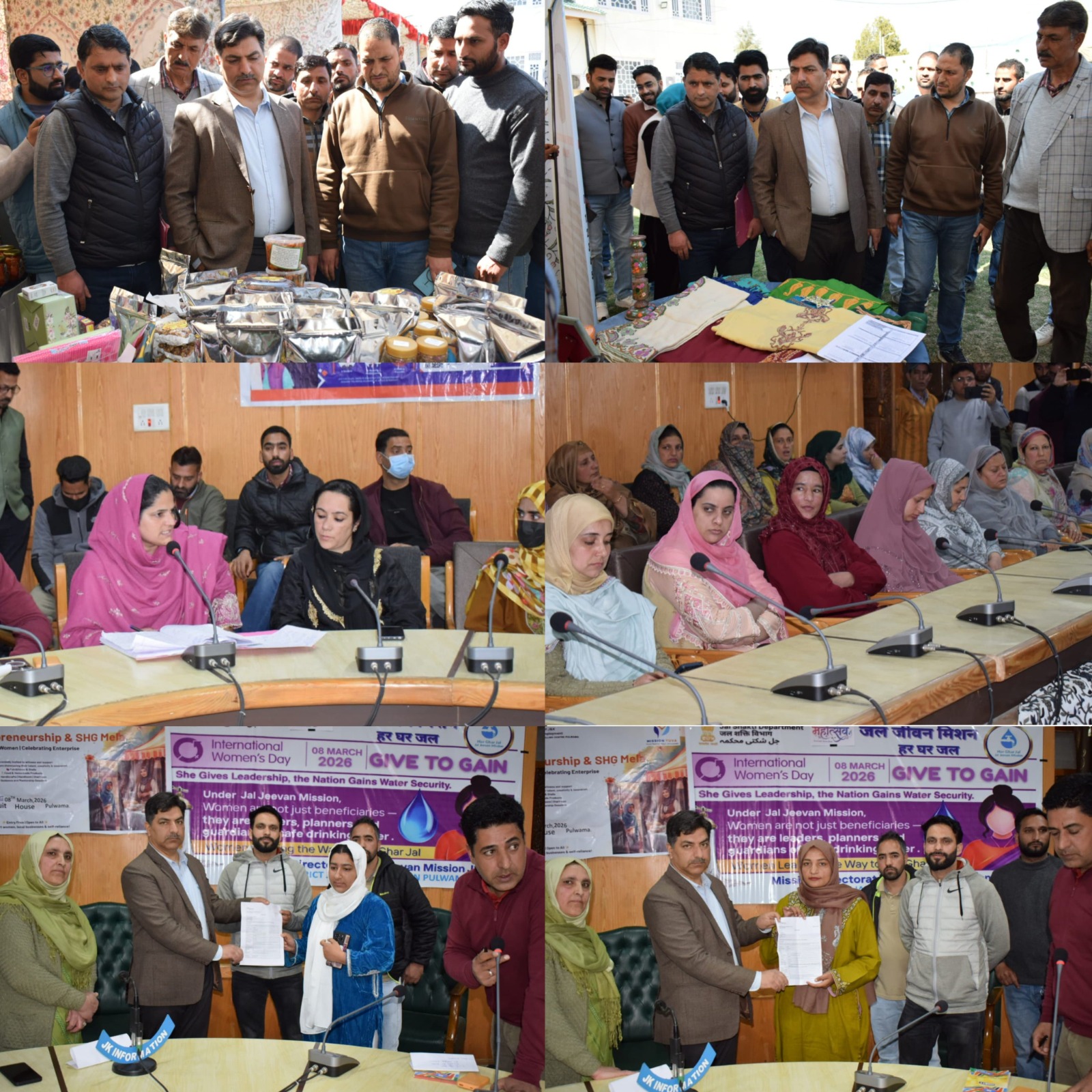 District Admin Pulwama celebrates International Women’s Day