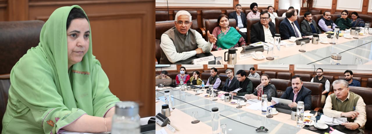 Govt’s. vision is to position J&K as a hub of quality higher education, research excellence