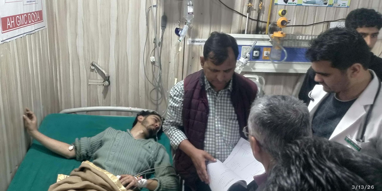 2 of family die, 2 injured in Bhaderwah road mishapDC visits GMC to ensure specialized medical care DODA