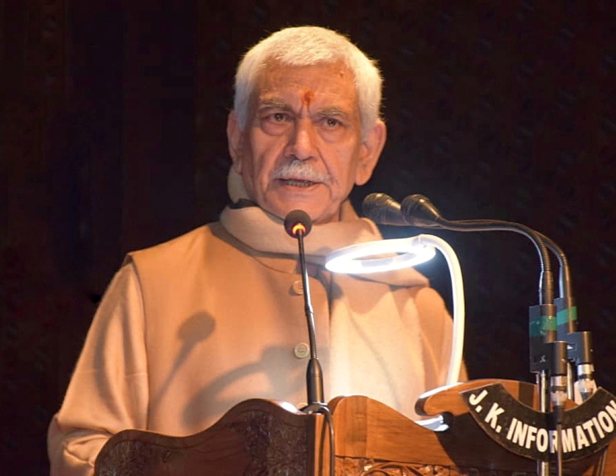 Lieutenant Governor handed over appointment letters to the families of terror victims of Kashmir Division Lieutenant Governor handed over appointment letters to the families of terror victims of Kashmir Division