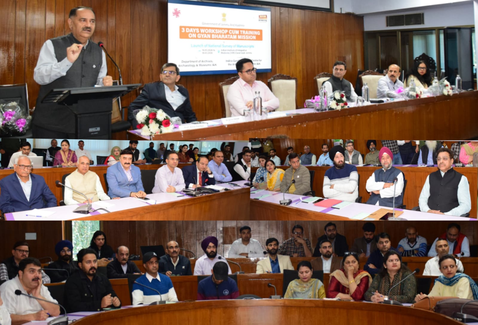 Manuscript preservation in J&K gains momentumPrincipal Secretary Culture inaugurates workshop on ‘GYAN BHARATAM MISSION