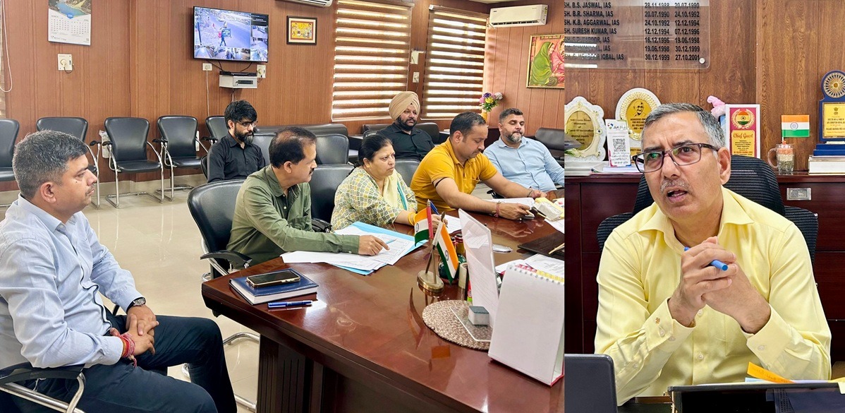 DEO Kathua reviews progress of Panchayat Electoral roll revisionStresses inclusive enrolment, close monitoring