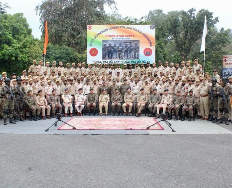 CI/CT training with J&K Police begins at Jammu under Tiger division – Boosting synergy between the security forces !