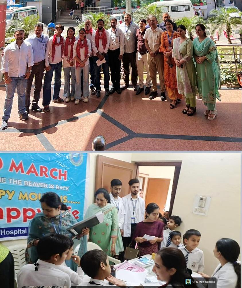 Month-Long World Oral Health Programme concludes at Government Hospital Gandhi Nagar Month-Long World Oral Health Programme concludes at Government Hospital Gandhi Nagar