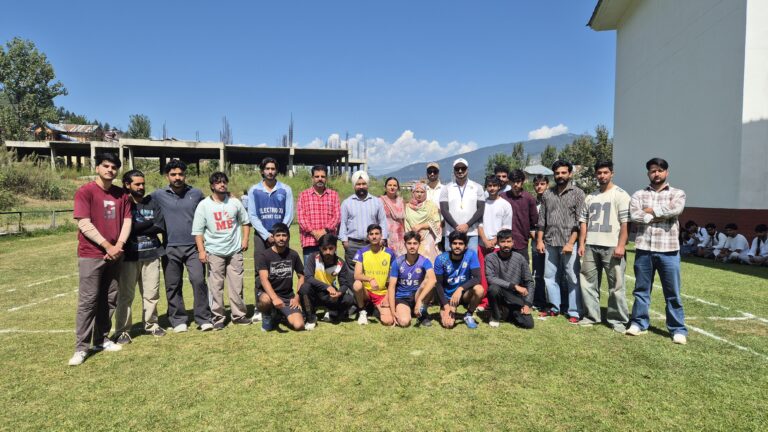 JU’s Bhaderwah Campus kicked off its 3-day Inter-Department Sports Meet (Sept 22–24), featuring Cricket, Badminton, Chess, Kabaddi, Kho-Kho, athletics and more, promoting sportsmanship, teamwork, fitness and holistic student development