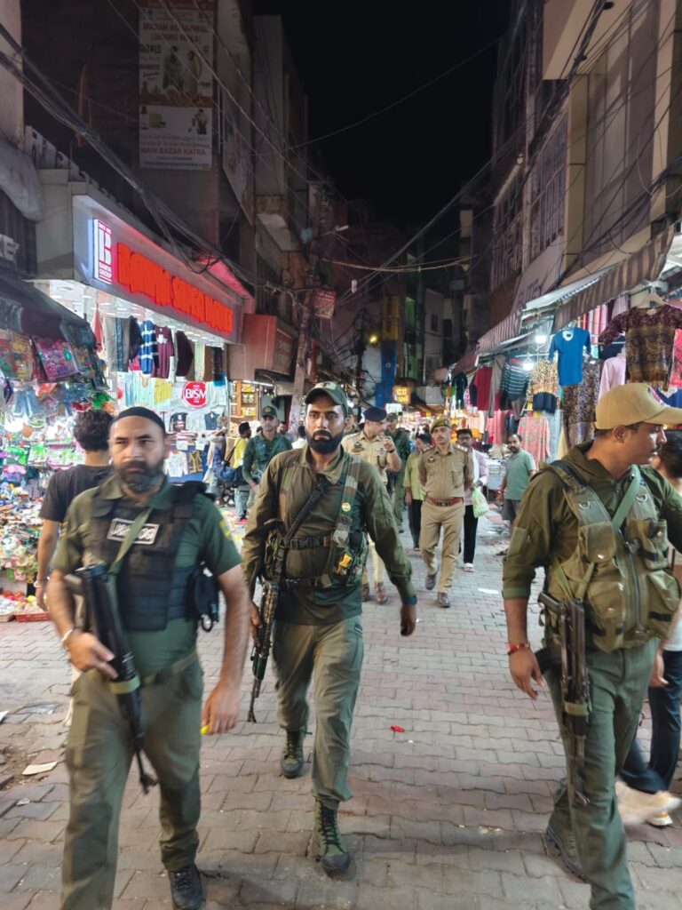 Reasi Police conducted a comprehensive ground assessment through foot patrols in Katra and Arnas, reviewing security arrangements and assessing the preparedness of personnel on the ground
