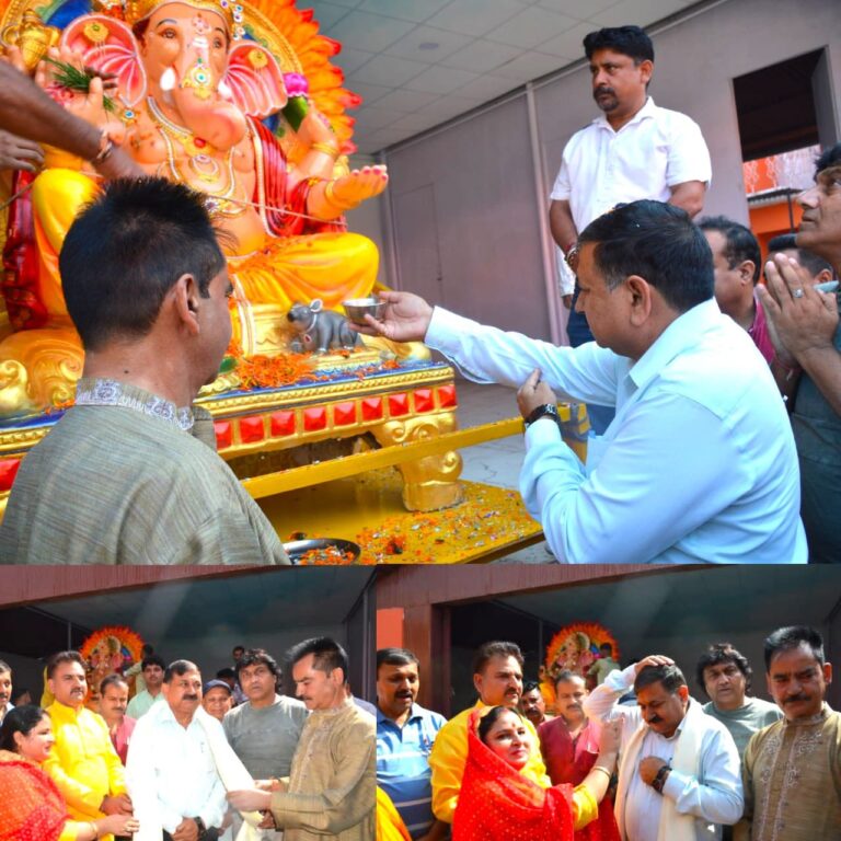 Ganesh Chaturthi observed in Poonch amidst spiritual fervor and devotion. Deputy Commissioner Ashok Kumar Sharma attended puja at Geeta Bhawan and joined Shobha Yatra to Kalika Temple. Celebrations to continue till 25 Sept