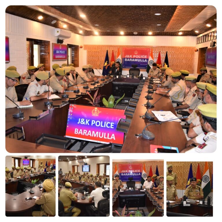 Baramulla Police begins a five-day training course on new criminal laws at DPL Baramulla, focusing on BNS, BNSS, investigation procedures and evidence handling to strengthen professional policing