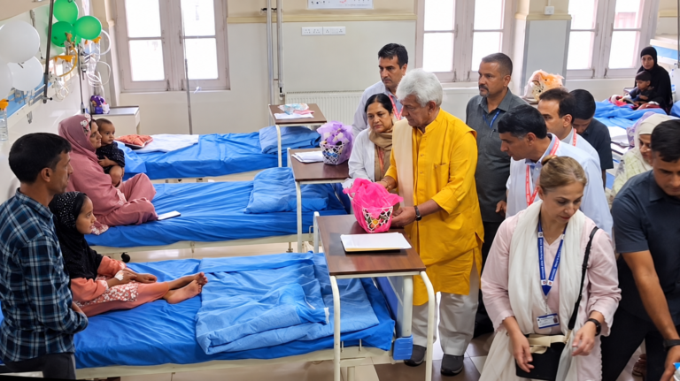 PM Modi’s Leadership Brought Major Development To J&K: LG Sinha