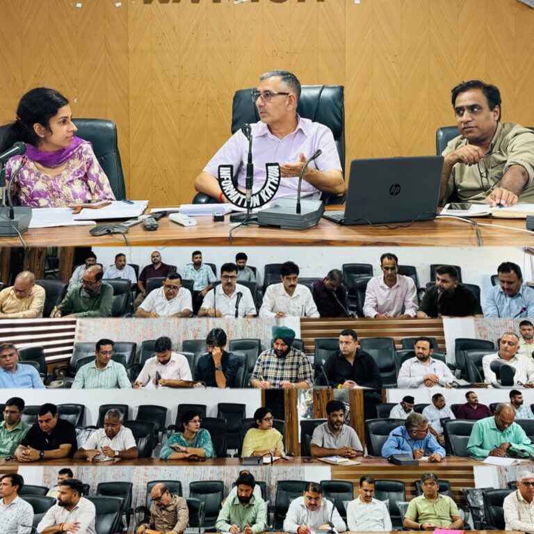 Kathua Admin charts action plan for Reform Utsav, Red Cross Week