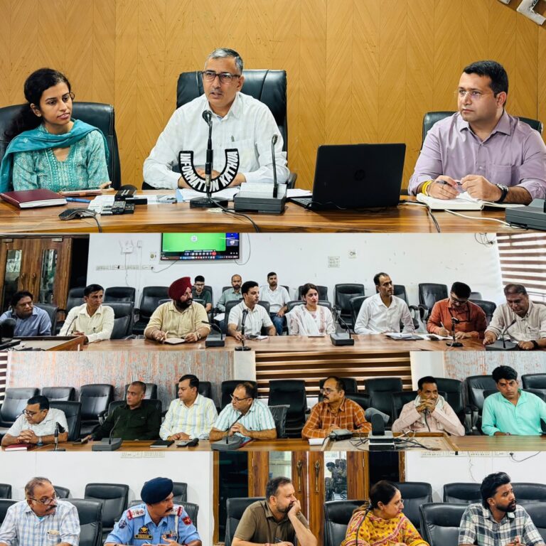 Navratra festival arrangements discussed at Kathua 