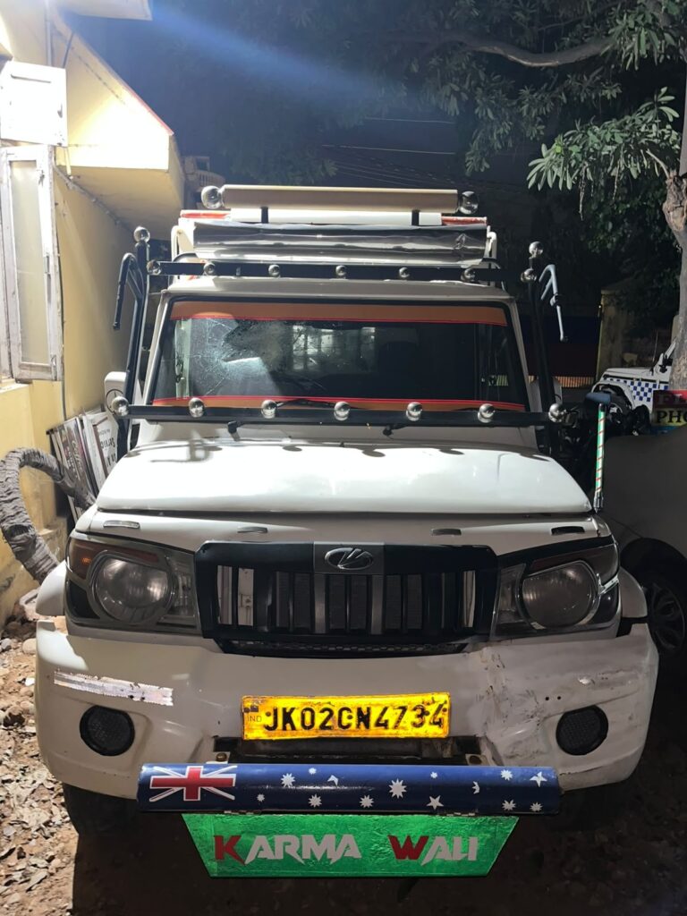 Jammu Police, under Operation Kamdhenu, foiled bovine smuggling at Bathindi, apprehending three persons and rescuing three bovines. Tata Mobile JK02CN-4734 was seized and further investigation initiated