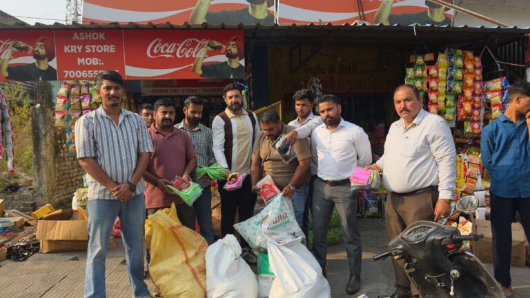 MC Kathua intensifies enforcement against banned polythene, seizes 12 quintals of prohibited material