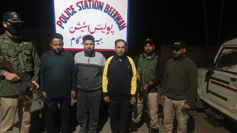 Budgam Police arrest three more accused, including a key alleged conspirator, in the fake job syndicate case. Total arrests rise to five. Investigation underway to uncover further links