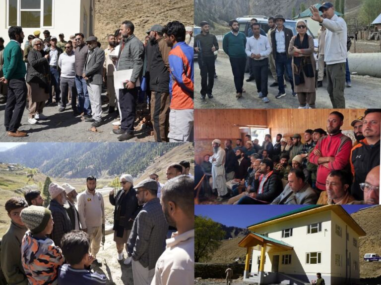 DC Bandipora Indu Kanwal Chib toured Tulail Valley, inspected ongoing and completed developmental projects, and held a Public Darbar at Budugam to address public grievances and review essential services ahead of winter