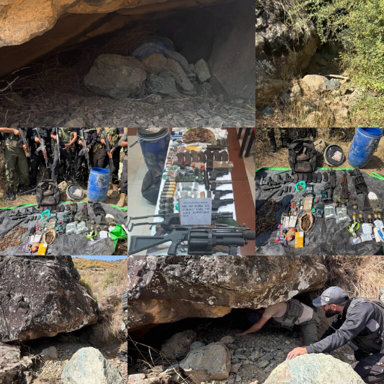 Major Arms & Ammunition Recovery in Sopore.