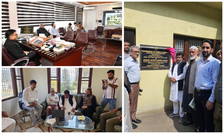 Rana e-inaugurates, lays foundation for forest, wildlife projects worth ₹1.31 cr in Rajouri